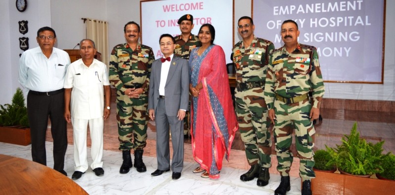 Sky Hospital signs MoU with Assam Rifles