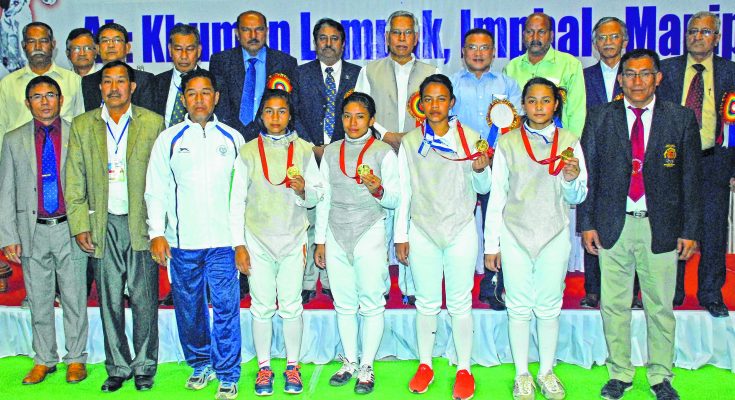 24th Junior National Fencing Manipur, Haryana claim gold on day one