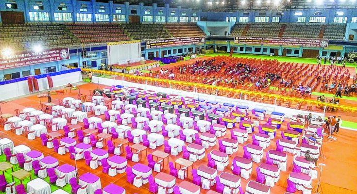 stage is set for the largest Samajik Adhikarita Shivir and Distribution of Aids and Assistive Devices to Persons with Disabilities (DIVYANGJAN)