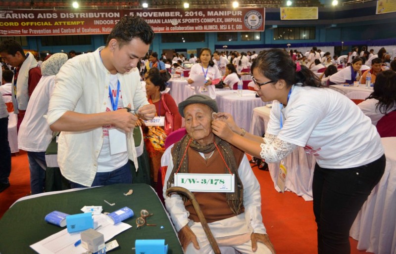 Over 6000 hearing aids worth around Rs.4.4 crore distributed in one day