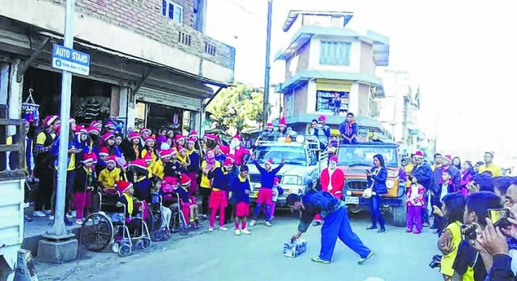 Songs of peace fills CCpur streets