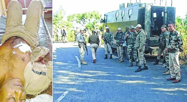 3 cops killed in militant ambush ahead of inaugural function of Tengnoupal dist