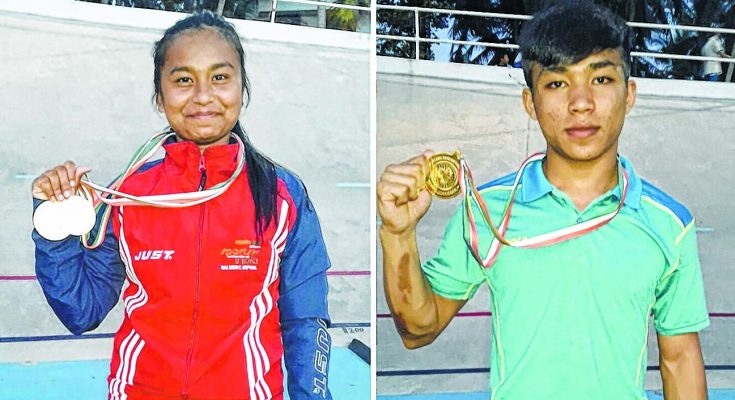 National cycling championships Diana sets new record; Manipur bag 6 medals on day 1