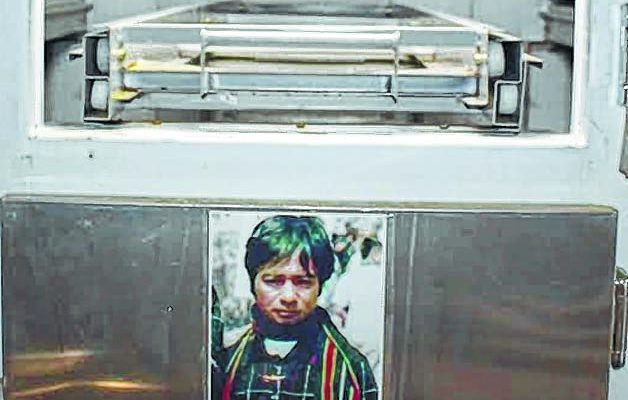Body of one of nine 'tribal martyrs' taken from morgue