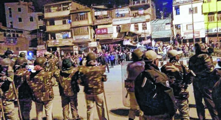 Security convoy turned back from Senapati