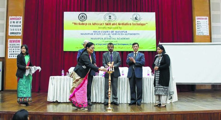 Workshop on 'Advocacy skill and mediation technique' held