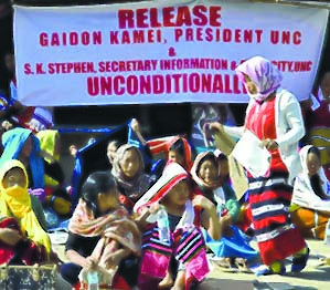 Free UNC leaders, demand Naga women