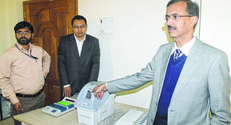 VVPAT to be used in some ACs