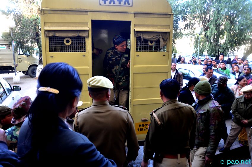 Maisnam Dujon remanded to judicial custody in the alleged brutal assault case on three journalists :: January 15 2016