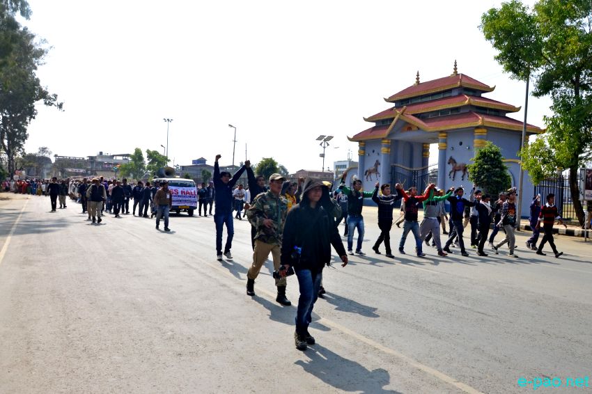 Mass Rally for the common future of Manipur from THAU Ground to Khuman Lampak :: 06th February 2016