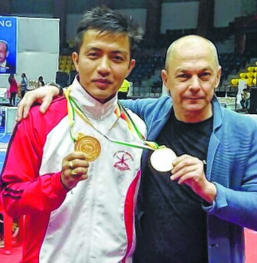 Bicky Thokchom wins gold