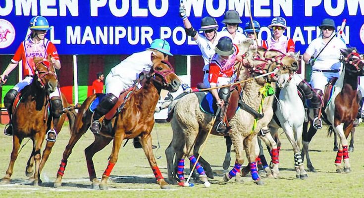 2nd Manipur Statehood Day Women's Polo USA set up title clash with UK