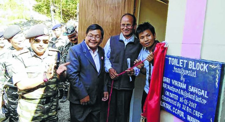 Toilets, waiting shed inaugurated