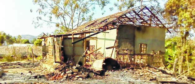 Irate locals torch abductors' houses