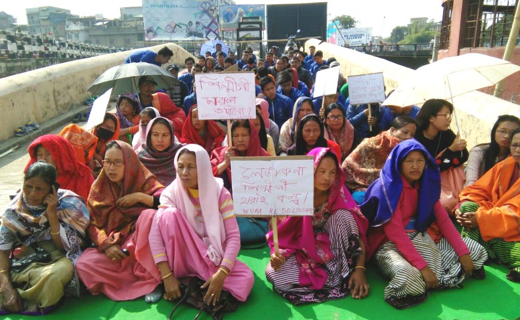Protest staged against killing of 2 labourers