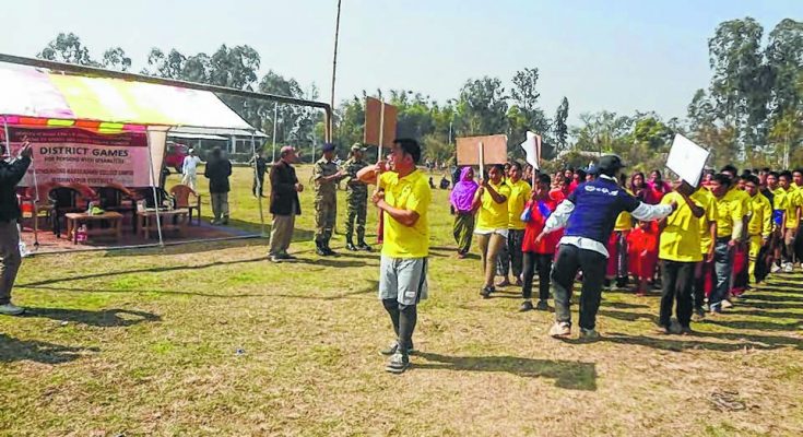 Sports for persons with disabilities inaugurated