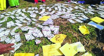 Aadhaar cards found dumped in Imphal River