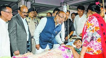 CM visits mishap victims, extends aid