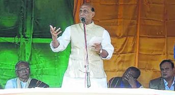 Rajnath promises pol solution for SoO groups Assures integrity of Manipur