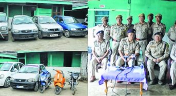 Thoubal cops recover 9 stolen vehicles