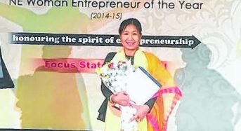 Keisham Babita awarded 'Vasundhara NE Woman Entrepreneur of the Year'