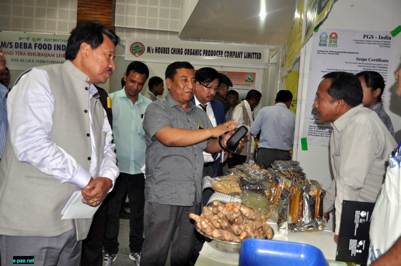 Buyer-seller meet cum workshop attended by  Minister Th Shyamkumar