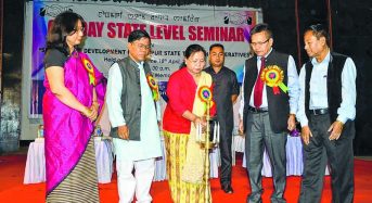 one day State level seminar on 'Sustainable Development of Manipur State through Cooperatives'