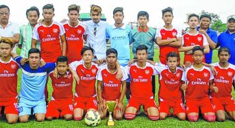 Junior boys Inter-district football IEDFA crowned champions