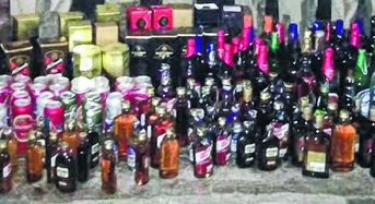 Rs 80,000 worth liquor seized