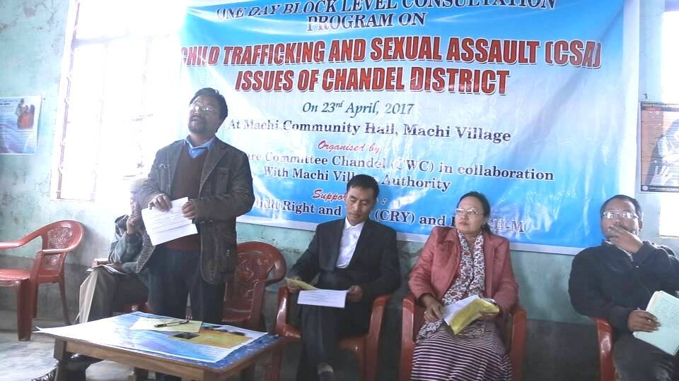 Meet discusses trafficking and sexual abuse of children in Chandel
