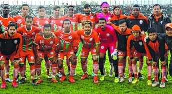 7th Shaheed Manoranjan Singh Memorial CRPF football tournament NEROCA FC rout MTFC to clinch title