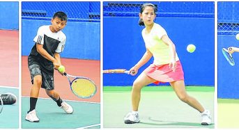 16th Governor's trophy tennis Charmi wins U-14 girl's title, Shankar bags U-10 boy's title