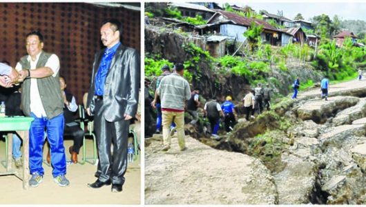 Ministers visit Sirarakhong, environment degradation noted