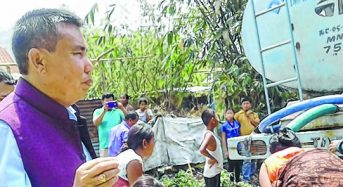Potable water via tankers finally reach Lamdeng