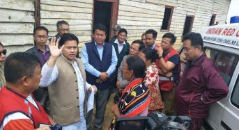 Biswajit promises new houses for Sirarakhong victims