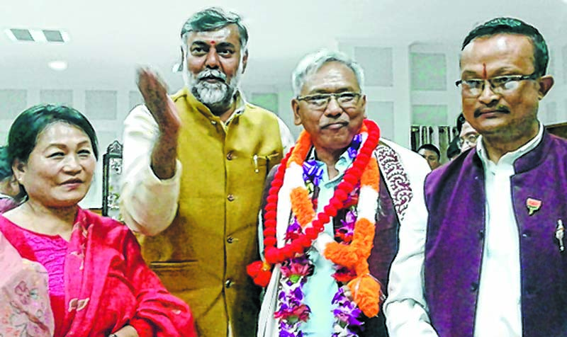BJP adds another feather to its cap, Bhabananda elected RS MP