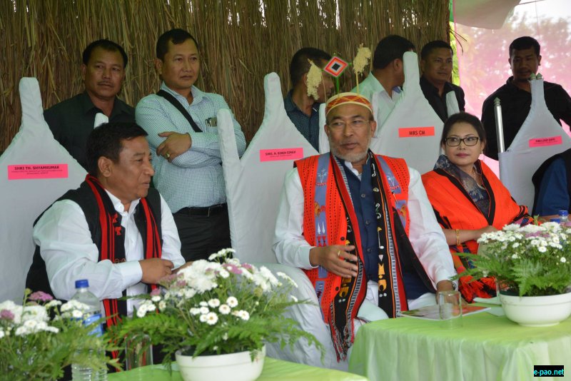 Shirui Lily Festival opened with hills-valley rendezvous : CM strikes right chord with ukhrulites at shirui kashong
