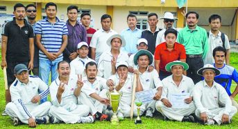 14th MVCA veteran cricket YWC (L) beat Cyclone to claim title