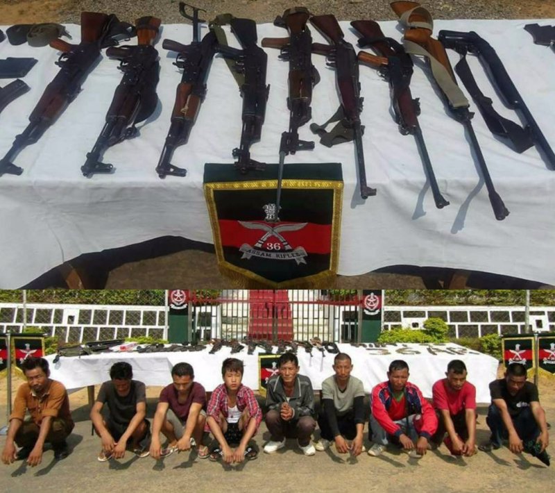 AR rounded up 9 NSCN-IM cadres