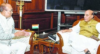 CM reiterates need for 5 more IRB Bns to Rajnath