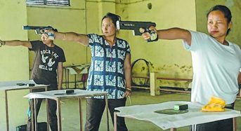 8th IW district shooting competition held