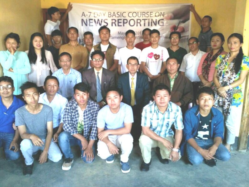 News reporting course started at Tamenglong