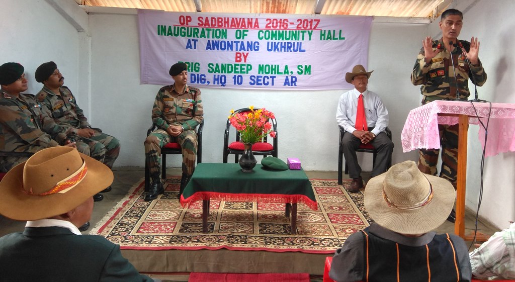 AR dedicates community hall for ESMA Ukhrul