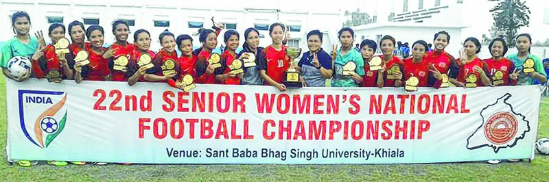 Manipur win Women's National Football Championship again