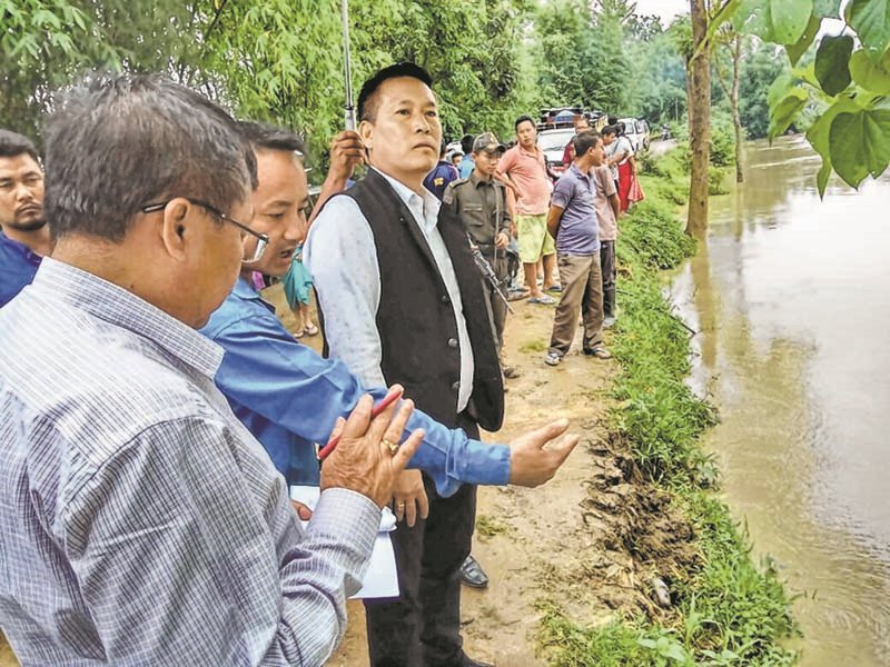 IFCD Minister, officials swing into action to tackle flood