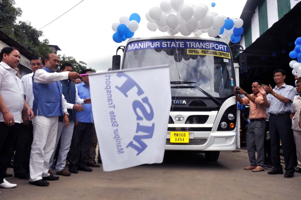 Chief Minister Launches Inter -district and City Bus Service
