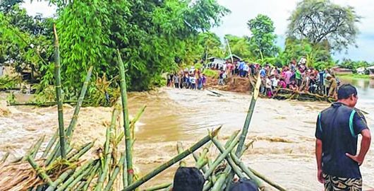 Emergency Flood Review meeting held Disasters declared natural calamity