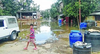 Water recedes, disease outbreak looms large