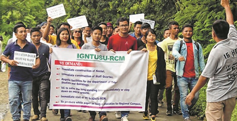 IGNTU students intensify stir