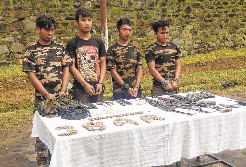 Six militants of various UG groups arrested